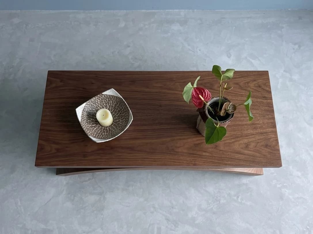 Crest Solid Wood Coffee Table 3 - Furniture Place Kenya
