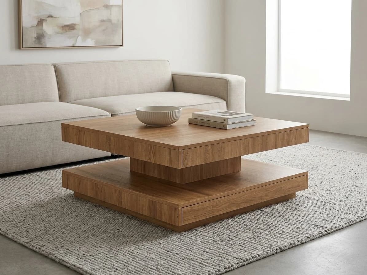 Mesa Square Coffee Table 1 - Furniture Place Kenya