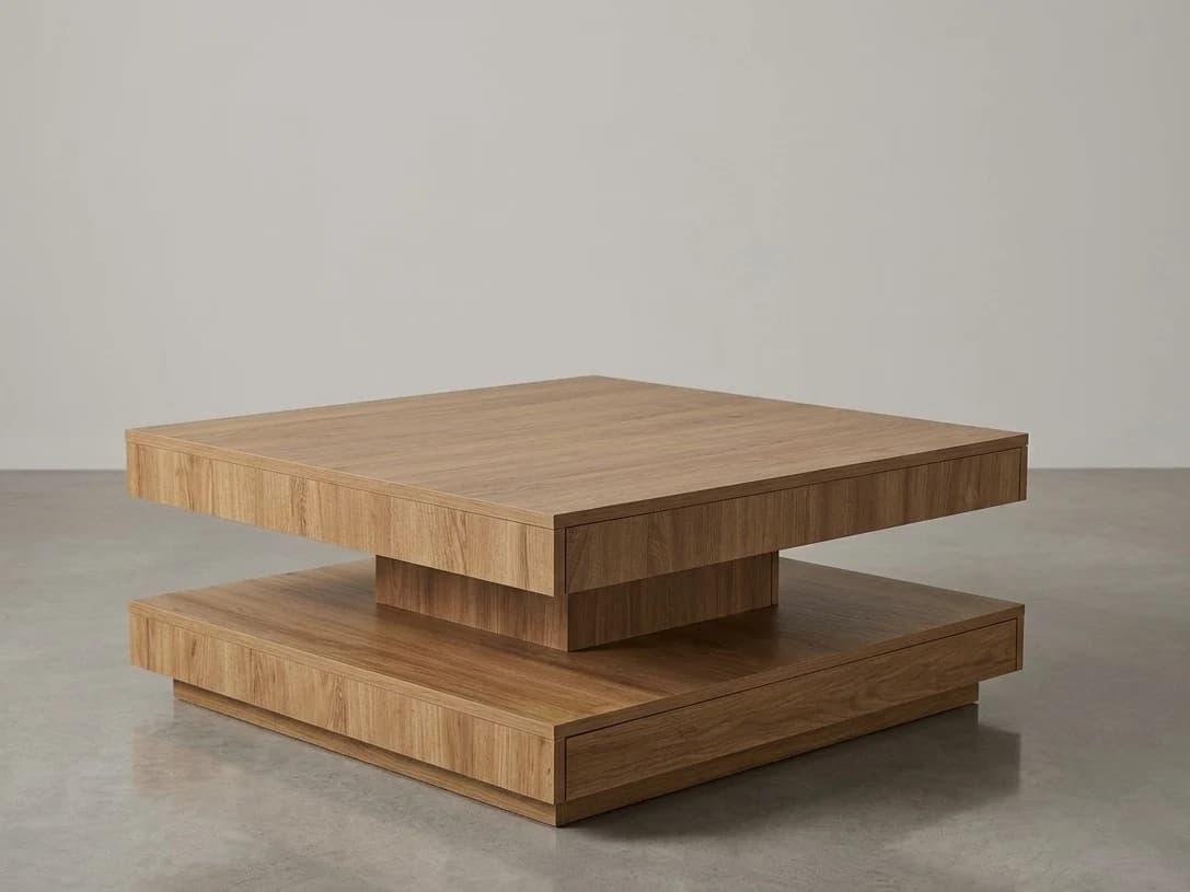 Mesa Square Coffee Table 2 - Furniture Place Kenya