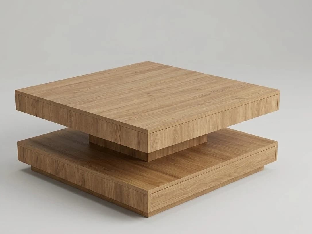 Mesa Square Coffee Table 3 - Furniture Place Kenya