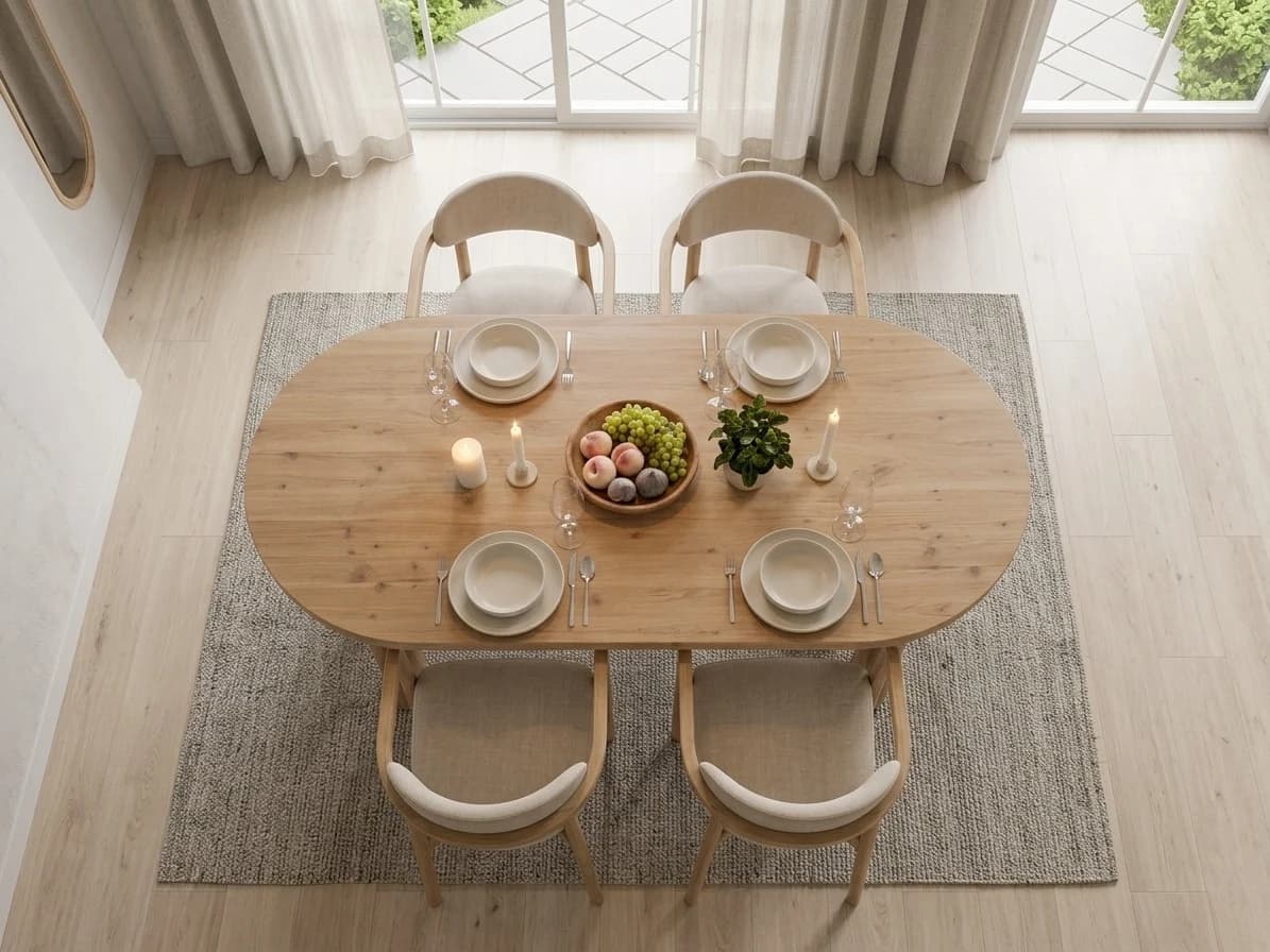 Curly Curl Dining Set 3 - Furniture Place Kenya