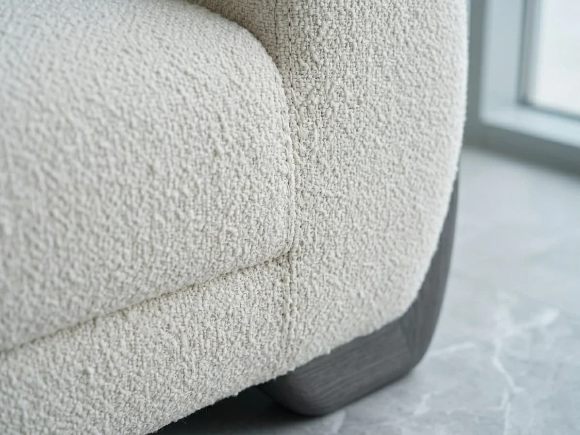 Cloud Curve Bouclé Sofa Set 4 - Furniture Place Kenya