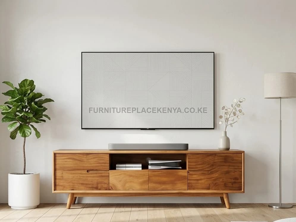 Cedar TV Stand 1 - Furniture Place Kenya