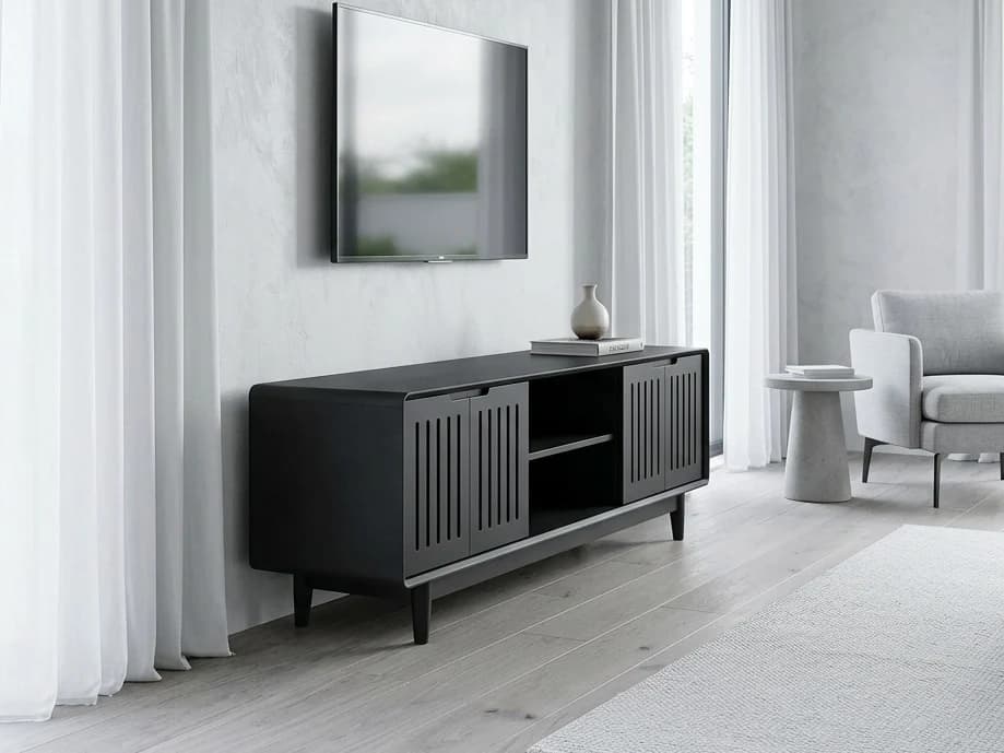 Slatted Door Tv Stand 2 - Furniture Place Kenya