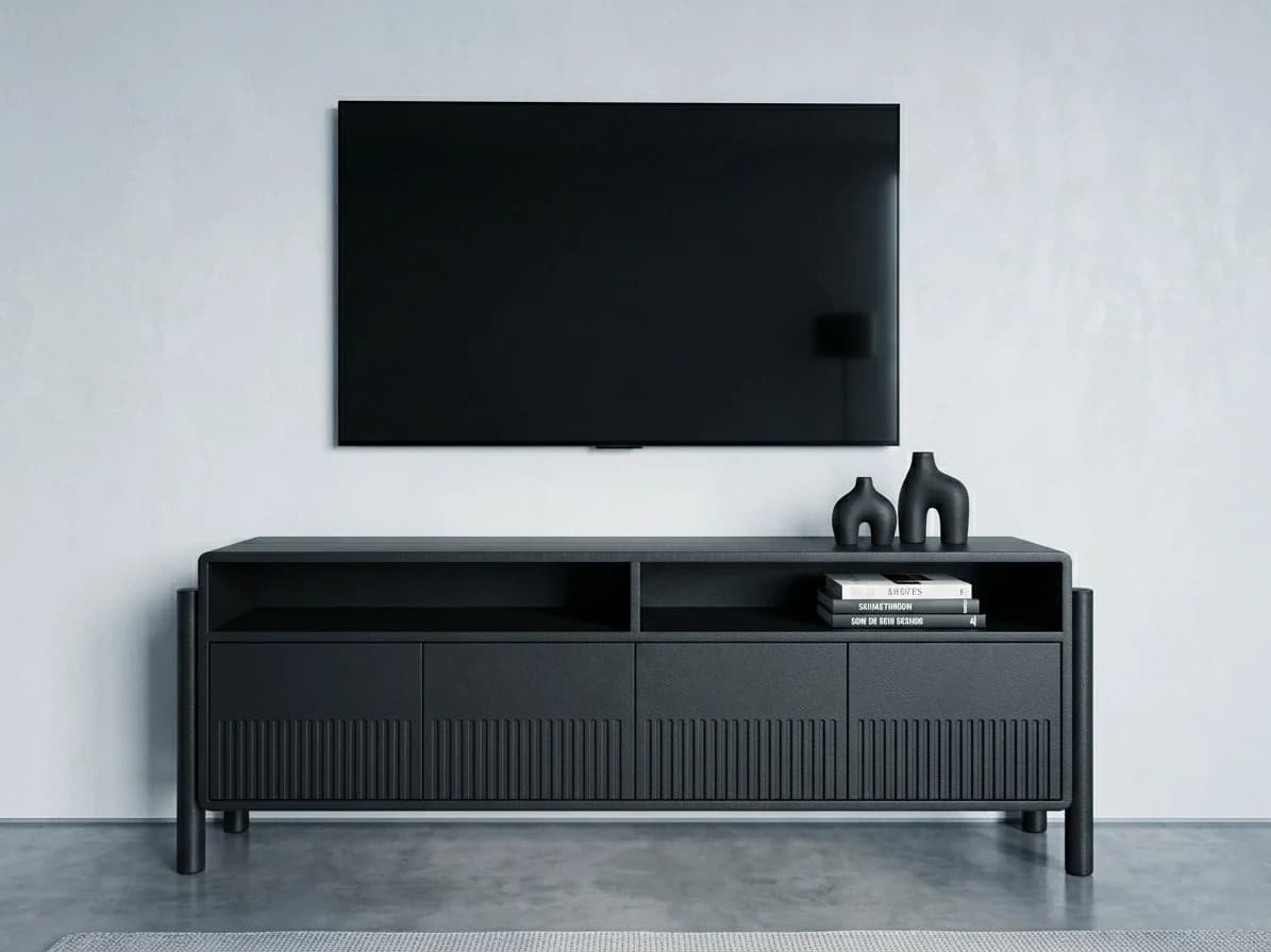 Long Foot Ridged TV Stand 2 - Furniture Place Kenya