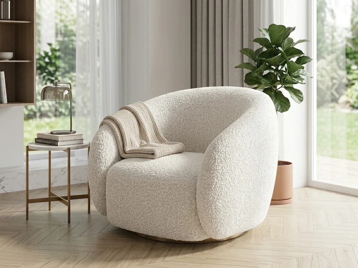 Barrel Accent Chair 2 - Furniture Place Kenya