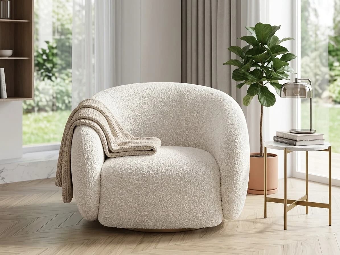 Barrel Accent Chair 4 - Furniture Place Kenya