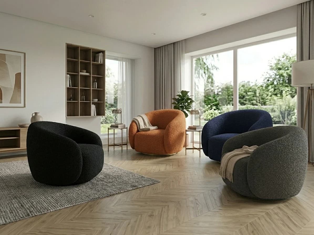 Barrel Accent Chair 5 - Furniture Place Kenya