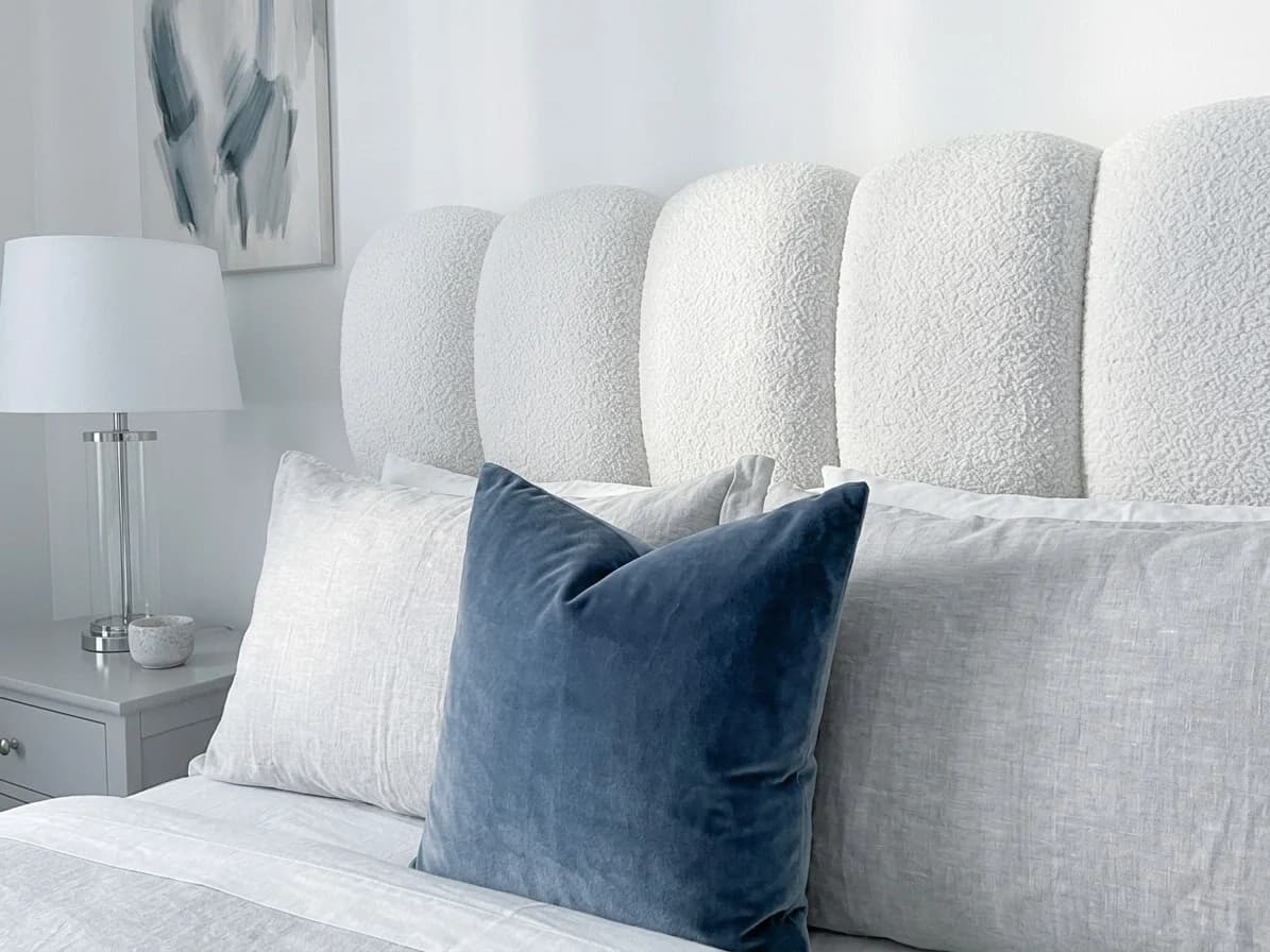Channel-Tufted Upholstered Bed 3 - Furniture Place Kenya