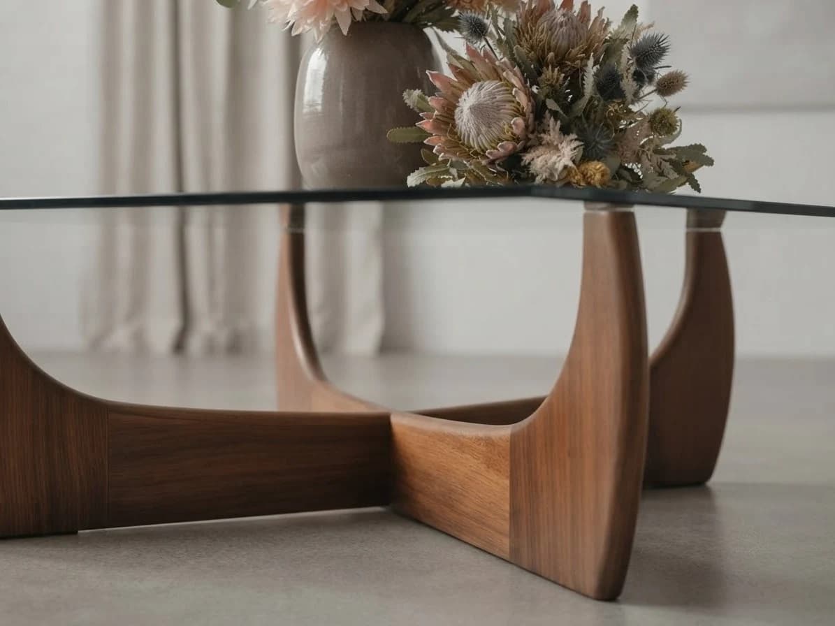 Crest Glass-Top Coffee Table 4 - Furniture Place Kenya