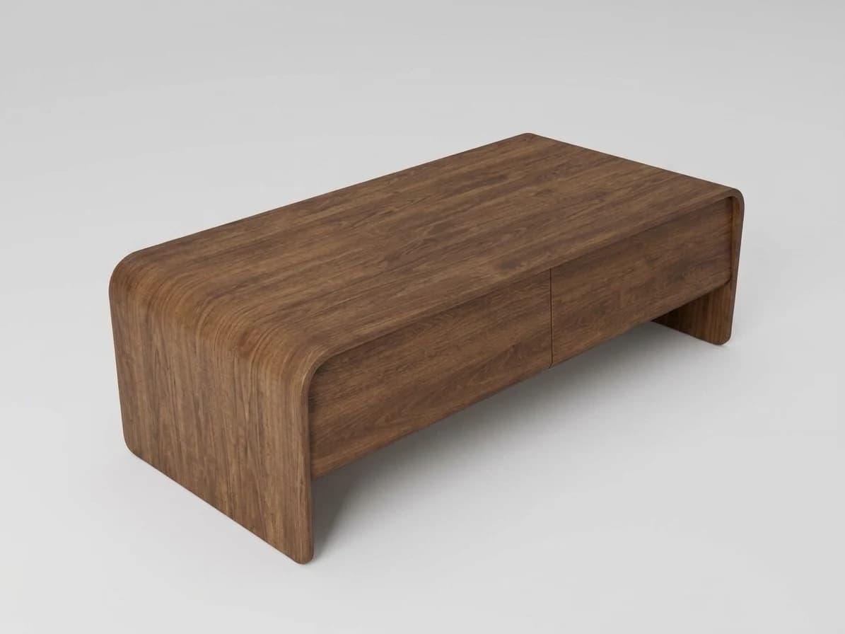 Cedar Waterfall Coffee Table 4 - Furniture Place Kenya