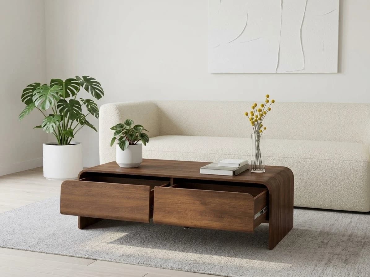 Cedar Waterfall Coffee Table 2 - Furniture Place Kenya