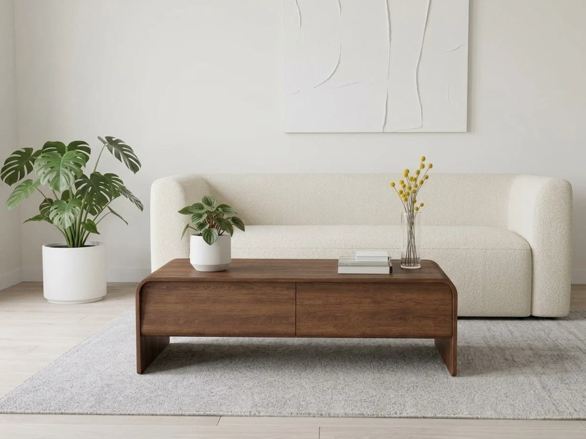 Cedar Waterfall Coffee Table 1 - Furniture Place Kenya