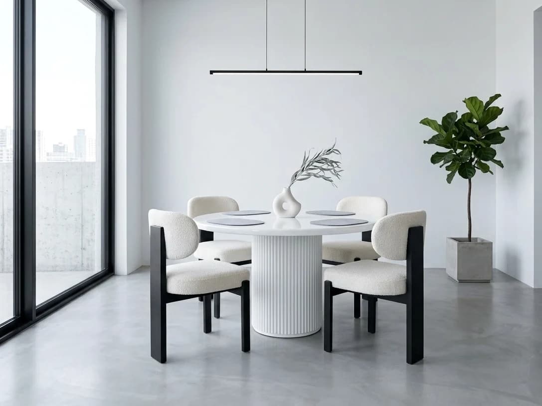 Prose Round Dining Set 1 - Furniture Place Kenya